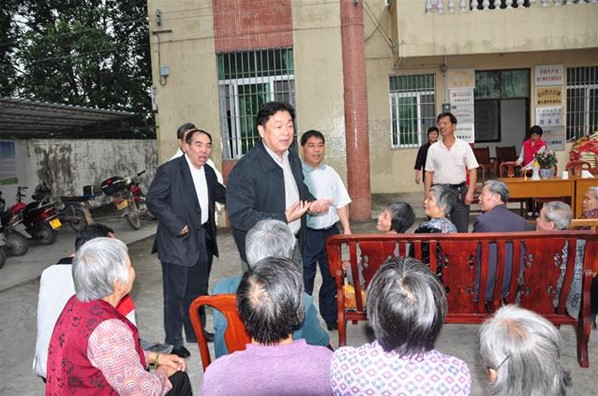 大江鎮新大塘村敬老活動