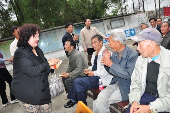 大江鎮新大塘村敬老活動