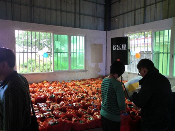 愛心送暖顯鄉情敬老活動