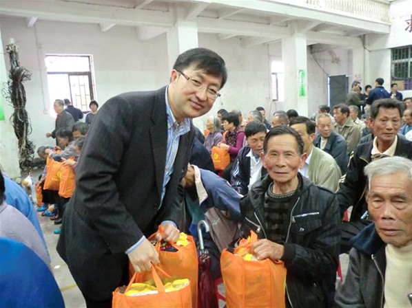 愛心送暖顯鄉情敬老活動