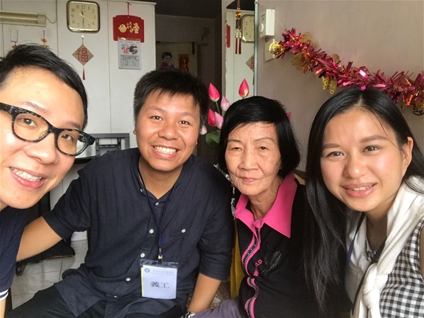 中秋敬老派月餅探訪活動